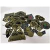 Image 1 : 30 US Military Subdued Patches Lot – Army Uniform Insignia