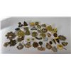 Image 1 : 40 Cap & Collar Badges – Mixed Countries, Various Conditions, Military Insignia Lot