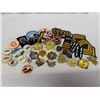 Image 1 : Military Cap Badges, Patches & Buttons – 45 Piece Lot