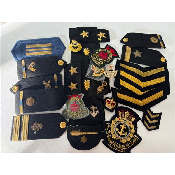 RAF CEF Wire Embroidered Badges Lot – Gold & Silver Bullion, 20 +  Pieces