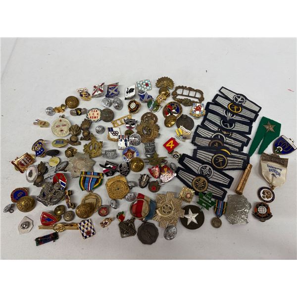 100+ Military Insignia Lot – Assorted Badges, Patches & More, Your Guess Is As Good As Mine