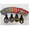 Image 1 : 15 German Collectibles – 11 Patches + 4 Police Fobs & Insignia Lot