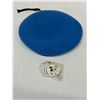 Image 1 : UN Blue Beret United Nations Peacekeeping Force Cap Hat With UN Badge Cockade Souvenir