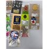 Image 3 : 14 Mixed Military & Police Badge Button Lot – UK, Canada, Sweden, Belgium + More