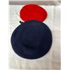 Image 1 : Royal Blue Beret & Red Beret – Military Headwear 2 Lot