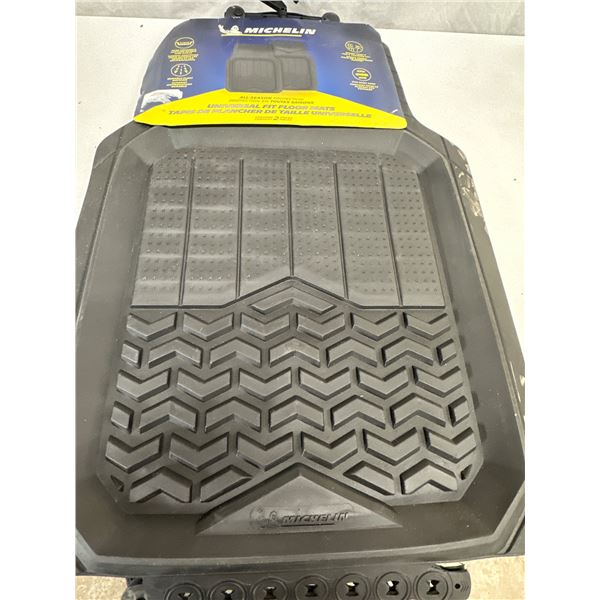 NEW Michelin All-Weather Universal Floor Mat Set – 2 Piece