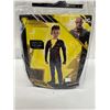 Image 1 : NEW Black Adam Halloween Costume Child Med 8-10 Kids Boys LIGHTS UP! Jumpsuit