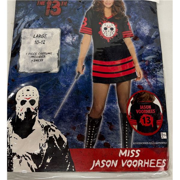 Large (10-12)  Friday the 13th Jason Voorhees Dress Halloween Cosplay Costume