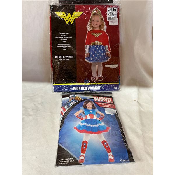 Wonder Woman Infant 6-12M Costume + Arm & Leg Warmer Kit
