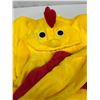Image 2 : XL Unisex Chicken Costume One-Piece Halloween Costume Or Pajamas