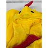 Image 3 : XL Unisex Chicken Costume One-Piece Halloween Costume Or Pajamas