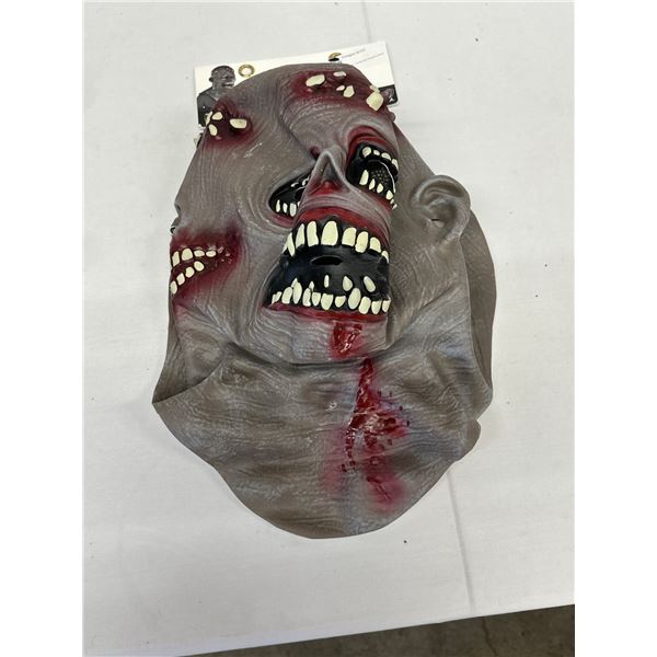 Teeth Monster Latex Mask – One Size Scary Halloween Costume