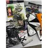 Image 2 : 10 Piece Halloween Accessory Lot – Wig, Makeup + Extras, See Pics