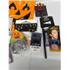 Image 2 : 10 Piece Halloween Accessory Lot –  Hanging Laterns , Makeup + Extras, See Pics