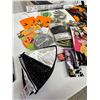 Image 2 : 10 Piece Halloween Accessory Lot – Pumpkin Beret, Hanging Laterns , Makeup + Extras, See Pi