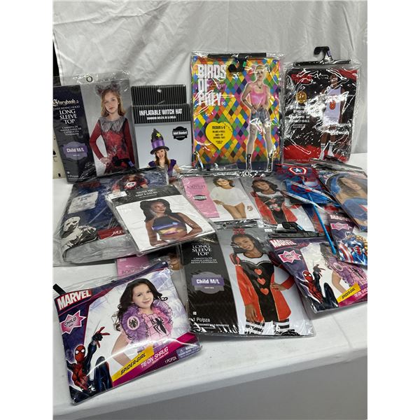Reseller Collector Lot – 15 New Halloween Items, Costumes & Accessories
