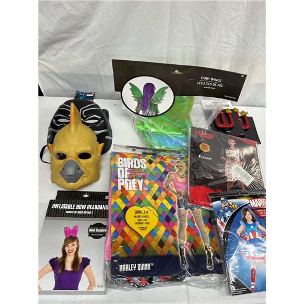 Reseller Collector Lot – 15 New Halloween Items, Costumes & Accessories