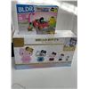 Image 1 : NEW Hello Kitty 50th Anniversary Nesting Figures & BLDR Set