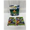 Image 1 : 2 Power Rangers Auto Morphin Figures + Plush Throw 3 Lot