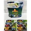 Image 3 : 2 Power Rangers Auto Morphin Figures + Plush Throw 3 Lot