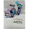 Image 1 : Squishmallows Lot – Big Fat Yarn Kits + 6 TCG Booster Packs