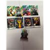 Image 1 : 9 Marvel Fleer Upper Deck Parallels Trading Cards Lot