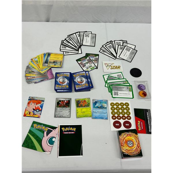 Pokémon Ninetales ex Deluxe Battle Deck COMPLETE + Pokémon Cards Lot