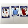 Image 1 : Upper Deck Sports Cards – Michael Jordan, LeBron James & Tiger Woods 3 Lot