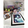 Image 1 : Anime Collectors Lot- Framed Solo Leveling Print, Action Figures: Mothra 1964 Godzilla, J-Hope, Core