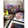 Image 3 : Anime Collectors Lot- Framed Solo Leveling Print, Action Figures: Mothra 1964 Godzilla, J-Hope, Core