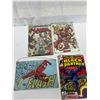 Image 1 : X-Men, Flash, Avengers & Black Panther Retro Comic Tin Signs 12" X 8" 4 Lot