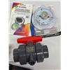 Image 3 : Home repair and maintenance lot includes 10 items: solenoid valves, PVC pipe cutter, and more