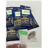 Image 2 : Fishing Lot, 19 PC including fishing rigs, crossline swivels, vintage lures, and worms