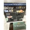 Image 2 : BBQ Croc Portable Grill & Cooler With S’mores Grill Rack, Camping & Outdoor Cooking
