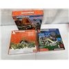 Image 2 : 3 Woodkins Playsets, Veterinarian & Dino Mountain, Zookeeper Kids Wooden Toys
