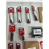 Image 3 : Handyman Lot, 10 Mastercraft Sockets, Hex Head Bolts/Screws/Rivets,  Blades & Square