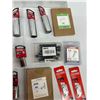 Image 4 : Handyman Lot, 10 Mastercraft Sockets, Hex Head Bolts/Screws/Rivets,  Blades & Square