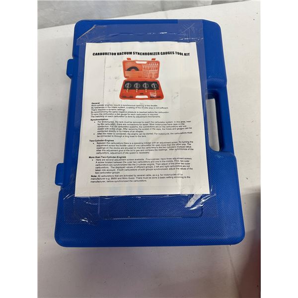 New Carburetor Vacuum Synchronizer Gauge Kit, Carb Sync Tool, Motorcycle Engine Tuner