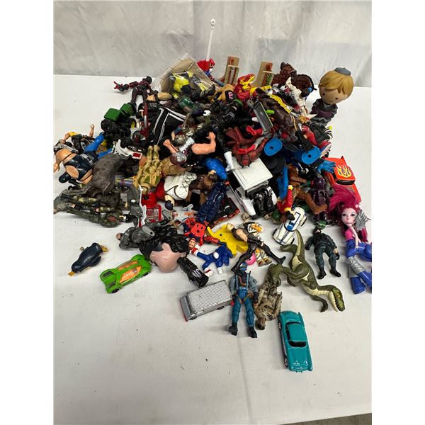 Massive Action Figure Lot, Vintage To Modern Figures, Collectibles & Extras