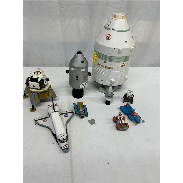 1998 Lanard The Corps Space Mission Shuttle, Vintage Action Figure Vehicle Lot