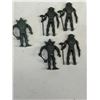 Image 1 : Rare 1983 Dark Adventure Outer Space Men, 5-Piece Hong Kong Variant Toy Lot