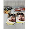 Image 2 : 4-Piece Wilton Baking Pan Lot, Donut Pans, Mickey Mouse & Cars Baking Pans