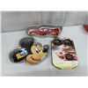 Image 2 : 3-Piece Wilton Baking Pan Lot, Donut Pan, Mickey Mouse & Cars Baking Pans