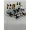 Image 1 : 20-Piece Minecraft Mini Figure Lot, Figures With Weapons, New & Used Collectibles