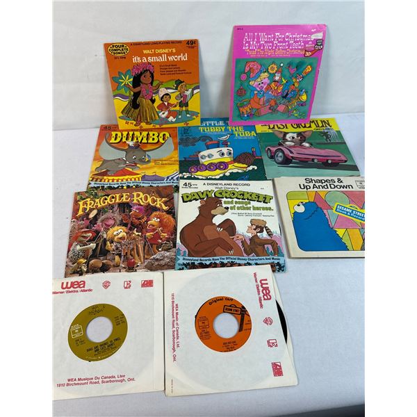 Records - Kids 1980's Dumbo / Fraggle Rock / Gremlins & more