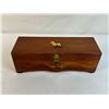 Image 1 : Wood Box with Vintage Items