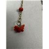 Image 2 : Red Corral Terrier Pendants