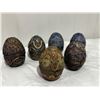 Image 1 : Decorative egg shaped jewelry containers