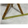 Image 3 : Leather and Wood Folding Stool