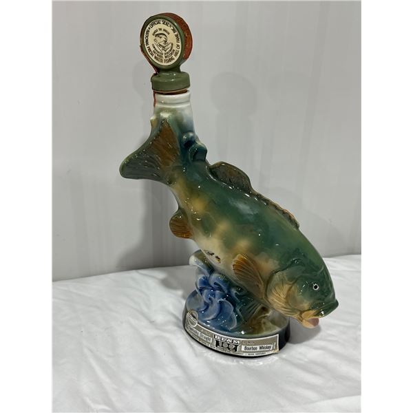BEAM Bourbon Whiskey Fish Liquor Container